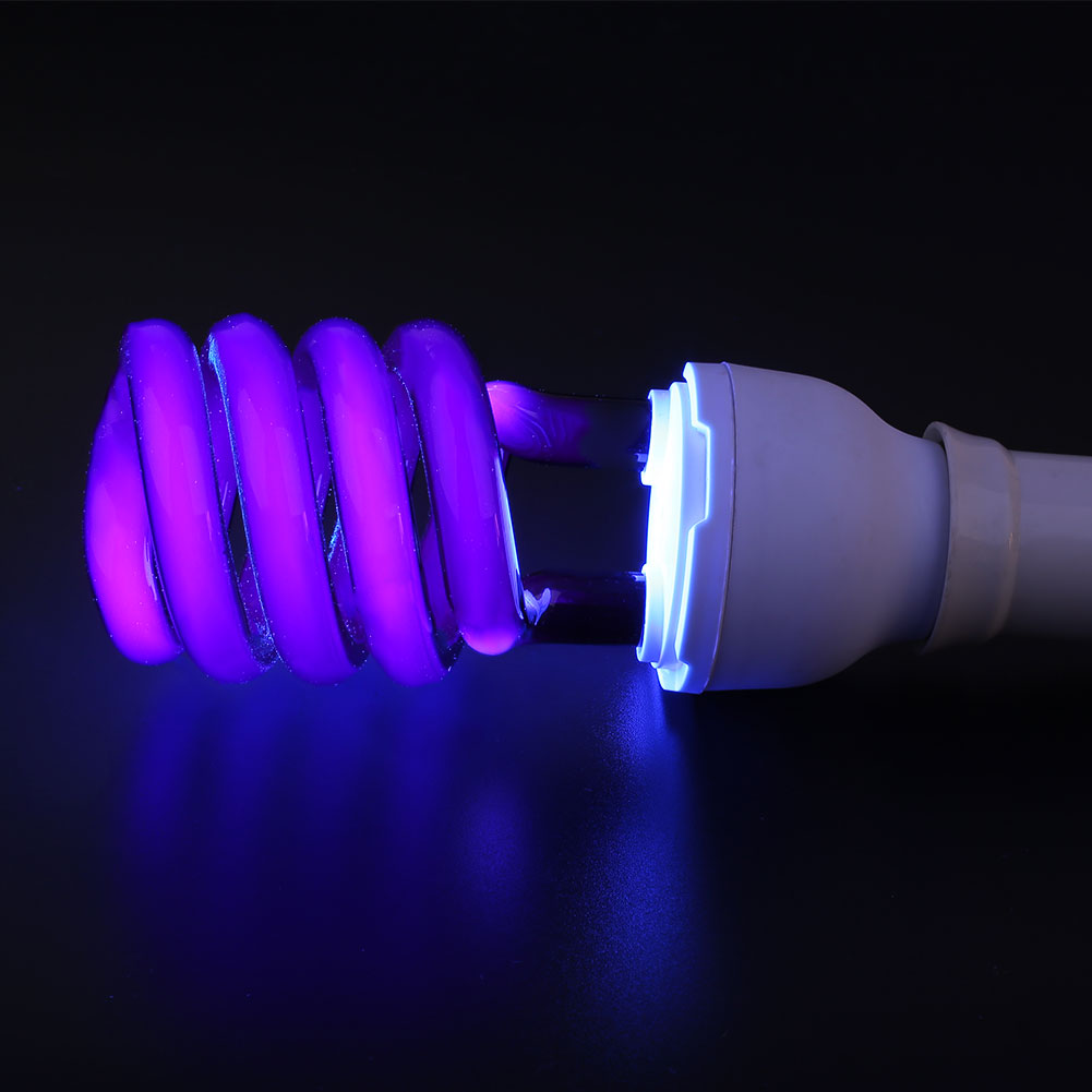 Ultraviolet fluorescerende pære lys 40w e27 uv