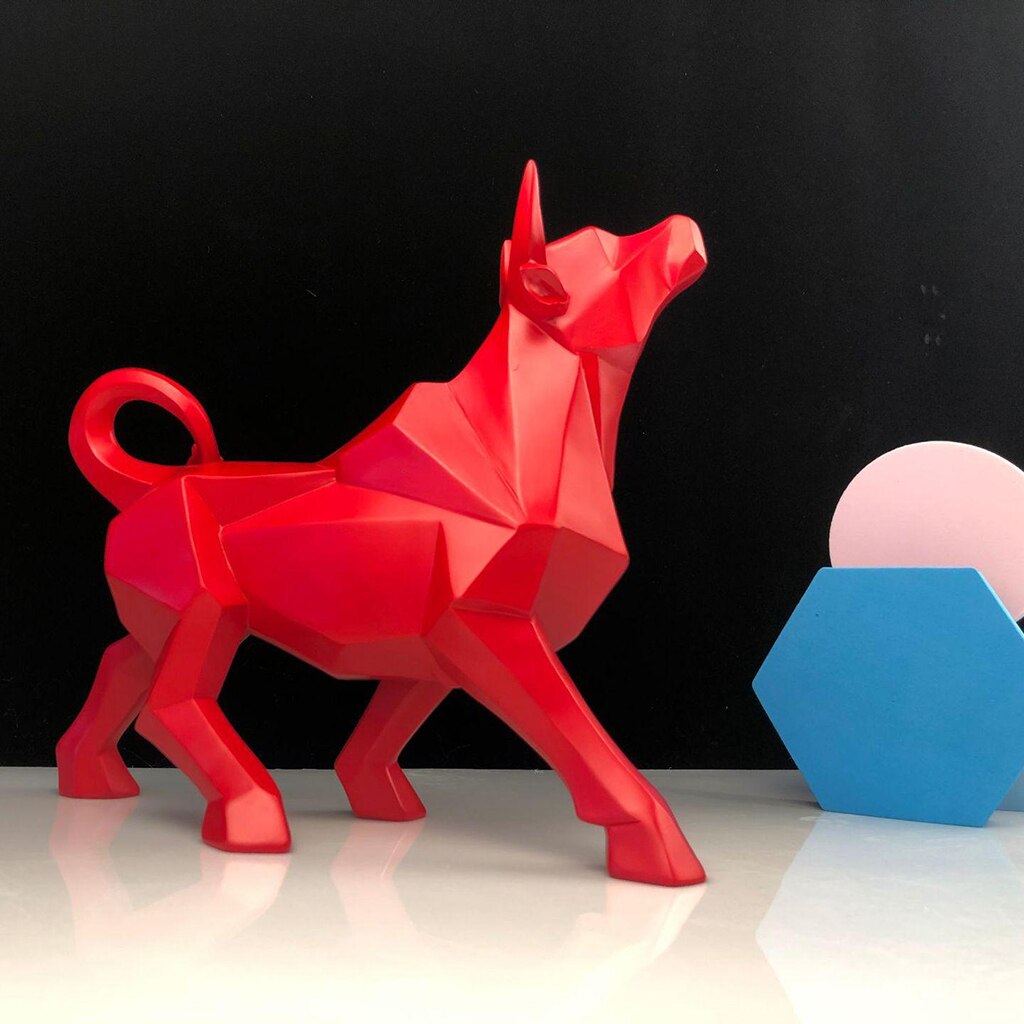 Bull Hars Beeldje Standbeeld Sculptuur Home Decoratie Ornamenten Huwelijkscadeau