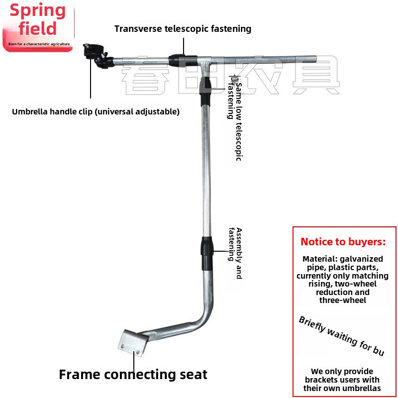 Kas Luie Auto Luie Kruk Planten en Plukken Werk Auto Mobiele Tuin Slinger Auto Roterende Hefparasol