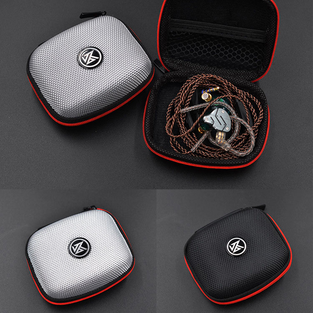 Original KZ boîte pour écouteurs Mini étui pour casque casque portabilité filaire écouteur paquet stockage ZEX Pro/EDX sacs pour écouteurs