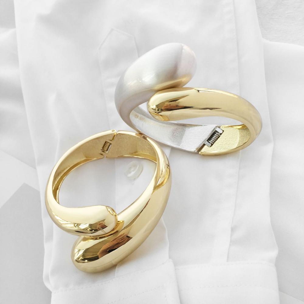 Pulseras elegantes de aleación para mujer, brazalete bohemio de Metal, joyería de , 2022