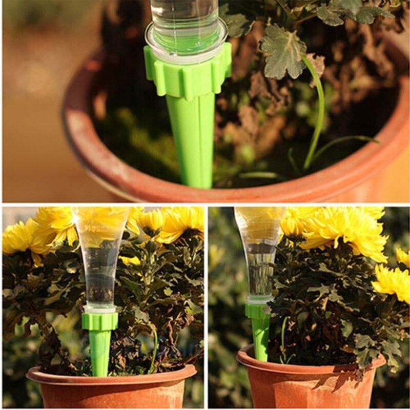 Pico de irrigação automática 4 unidades, para jardim, planta, aspersor de gotas, ferramentas para agricultura de água