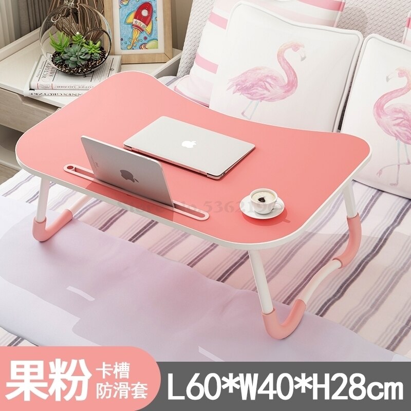 Computer foldebord enkel sød makeup sengebord landing bærbart spil soveværelse lille bord pige: As3