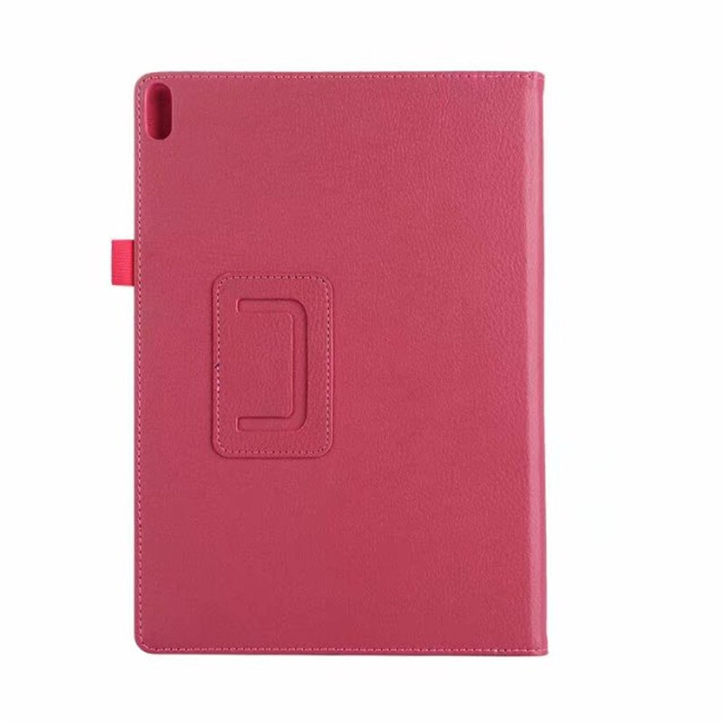 Case Voor Lenovo Tab 4 10 Tb-X304F X304L Pu Lederen Tablet Cover Stand Capa Voor Lenovo TAB4 10.1 &quot;Plus TB-X704F/L Flip Cover + Pen: rose red