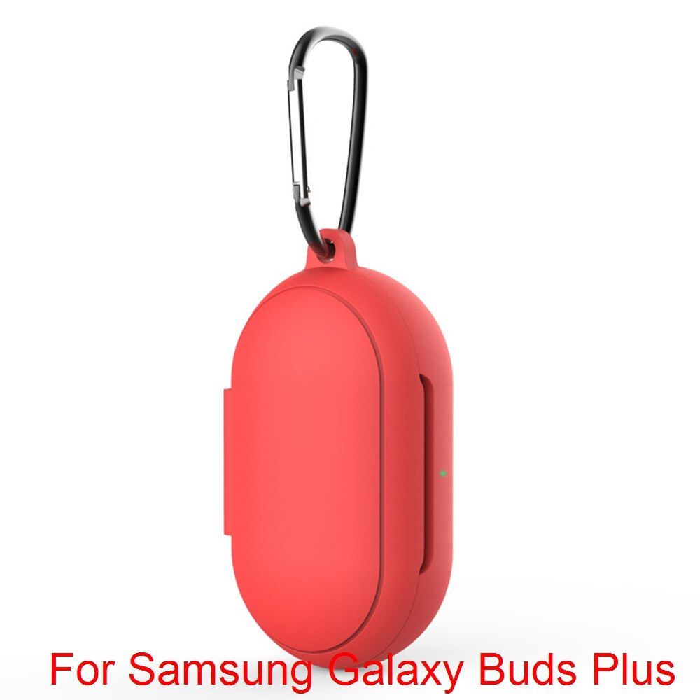 2 in 1 Soft Silicone Protective Case Cover For Samsung Galaxy Buds Plus Metal Colorful Sticker For Samsung Galaxy Buds Plus: 06 Only Case