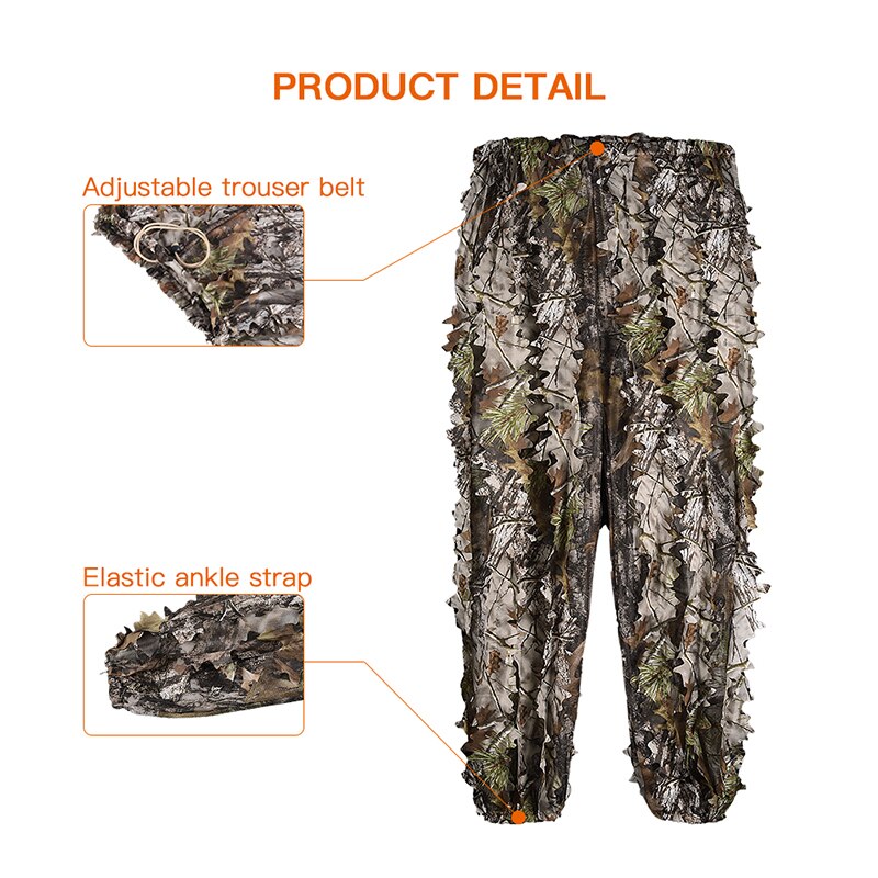 Ghillie Anzug Jagd Wald 3D bionisch ahorn Verkleidung Uniform Cs Atmungsaktive Tarnung Anzüge einstellen armee militärische taktische neue