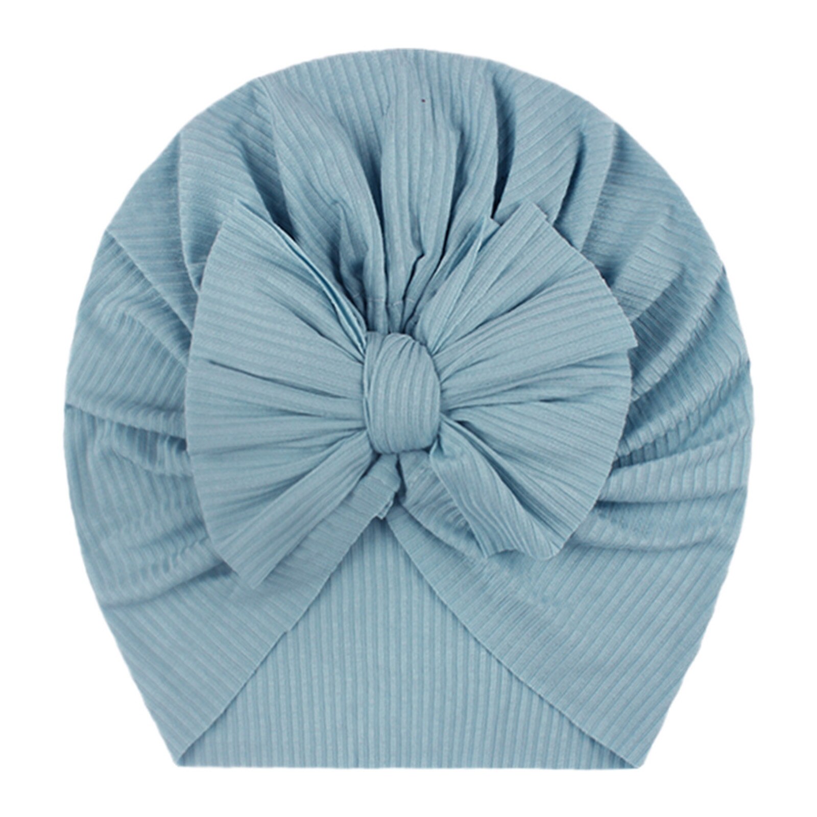 @ Peuter Kids Baby Jongen Meisje Effen Geknoopt Hoed Beanie Bow Hoofddeksels Accessoires Кепка Для Мальчика Kids Headwears: BU