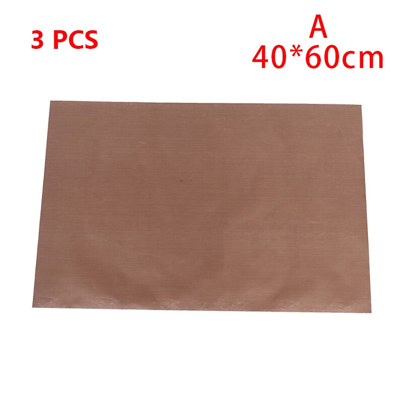 1/3Pc Reusable Non Stick Baking Paper High Temperature Resistant Press Pad Sheet Pastry Baking Oilpaper Grill Baking Mat Macaron: 3Pcs A