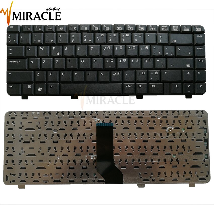 Reparatie U Leven Laptop Toetsenbord Voor HP Compaq Presario C700 C700T SP Spanje layout met zwart kleur 100% Originele