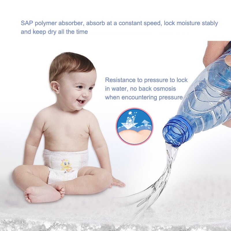 Soft Baby Diaper Baby Nappy Toilet Training Newborn Diapering Disposable Newborn Baby Leakguards Hypoallergenic Diapers S M L XL