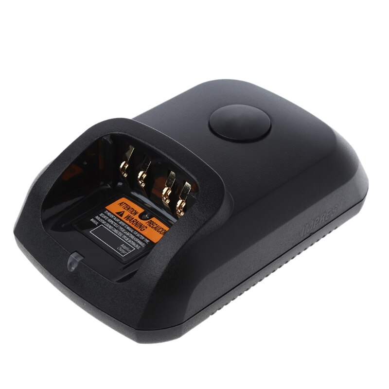 US/EU Plug WPLN4226 Battery Charger Fast Charging Base for Motorola DP2400 Radio W0YE: Black-A