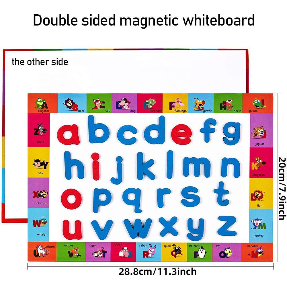 216/238 Pcs Magnetische Letters Hoofdletters Kleine Schuim Alfabet Abc Magneten Voor Koelkast Koelkast Educatief Speelgoed Set