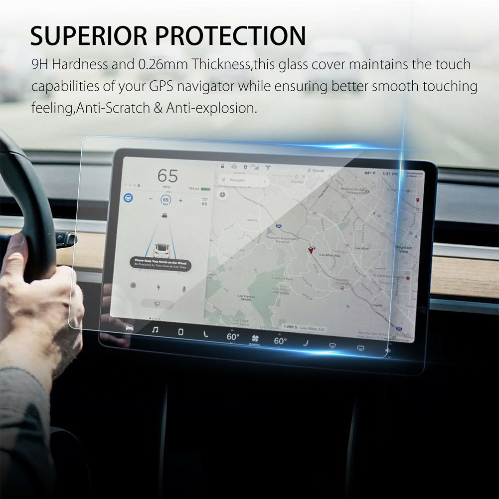 For Tesla Model 3 Y X S Center Screen 15/17 Inch Touch screen Protector Film Gehard Film For Tesla Model 3/X Screen Protector