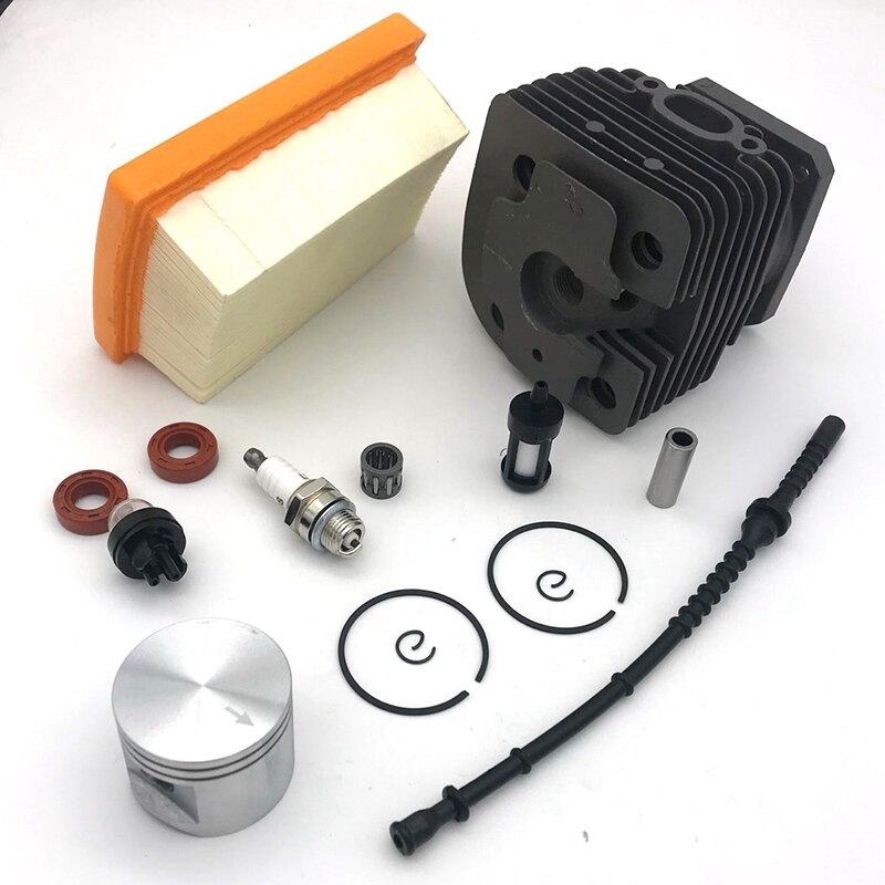 Kit cylindre-Piston 42Mm pour Stihl FS450 FS 450, ligne de filtre à Air et à carburant, bougie d'allumage pour joint d'huile, 4128 020