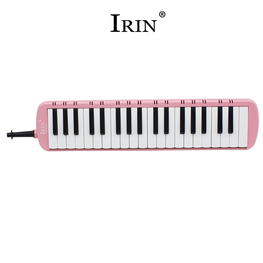 IRIN-armónica de estilo Piano Melodica de 37 teclas + bolsa Oxford para tocar, instrumento Musical de 58cm para principiantes: Pink