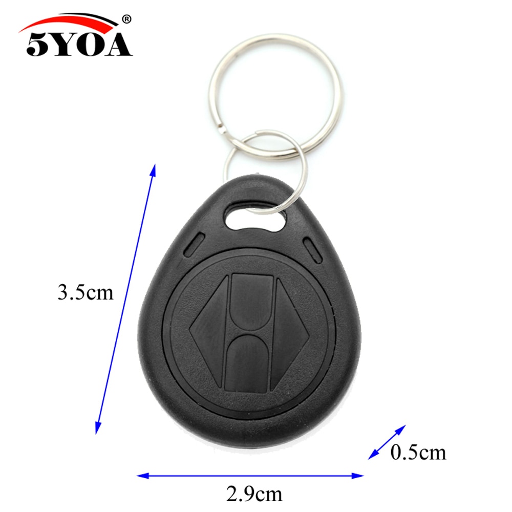 10 bucăți  em4305 125 khz cheie copie reinscriptibil scriere rescrie em id  t5577 brelocuri rfid tag inel card proximitate jeton acces duplicat