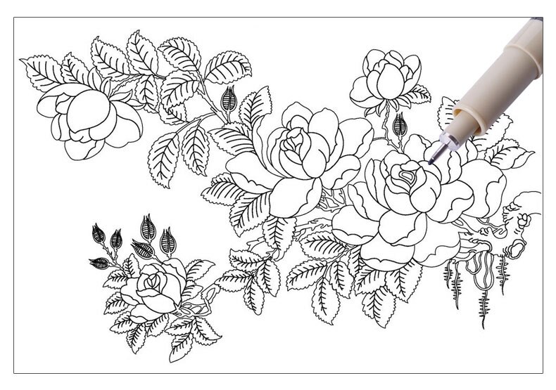 Pigma Sakura Micron-Juego de rotuladores impermeables, delineador fino, rotuladores de dibujo artístico, de dibujos animados, 6 unidades por lote