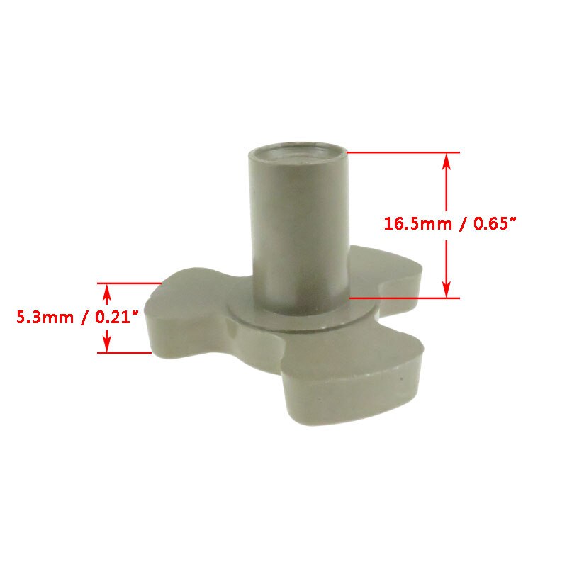 2pcs Universal Microwave Oven Clutch Glass Turntable Coupler Spare Parts Drive Coupling Cog Tools Microwave Accessories Model 1