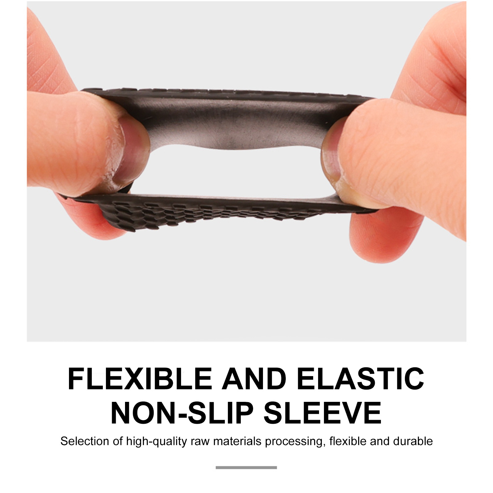 Barbiere in gomma professionale Manicotto protettivo per spinta elettrica Fasce per impugnatura per salone Copertura per clipper antiscivolo Accessori per barbiere Strumenti