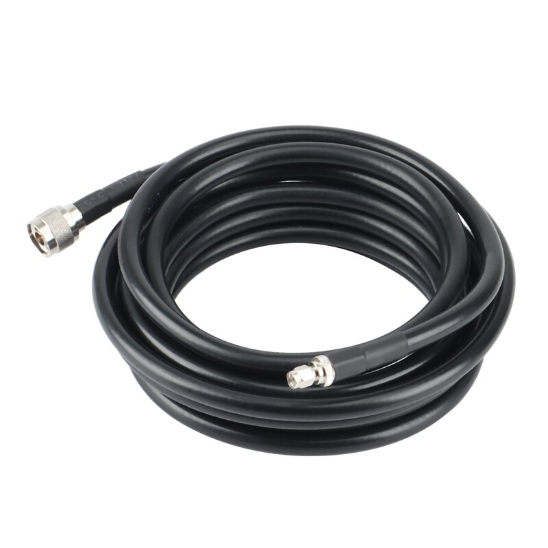 X-400 Coaxial Cable, Ultra-Low-Loss for LoRa and HNT, N-Male to RP-SMA Male