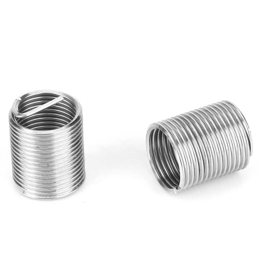 30Pcs Thread repair kit thread insertion tool threaded insert Wrench Screwdriver Threads Spanner Wrench Twist Drill Bit Kit