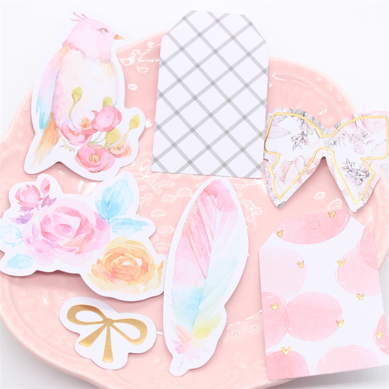 KSCRAFT 25pcs Beautiful Girl Paper Diecut Or Vellum Paper Diecut for Scrapbooking Happy Planner/Card Making/Journaling Project