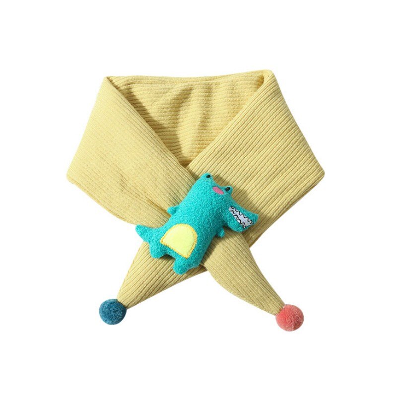 60-80cm Baby Schal Jungen Mädchen Winter Wärmer Karikatur aufbringen Schal Kleinkind Dicke Baumwolle Kragen Schals Kleinkind Halstücher