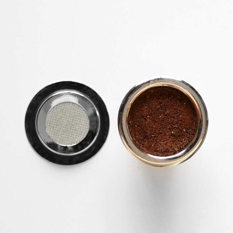 Hervulbare, roestvrijstalen koffiecapsule voor nespresso-accessoire