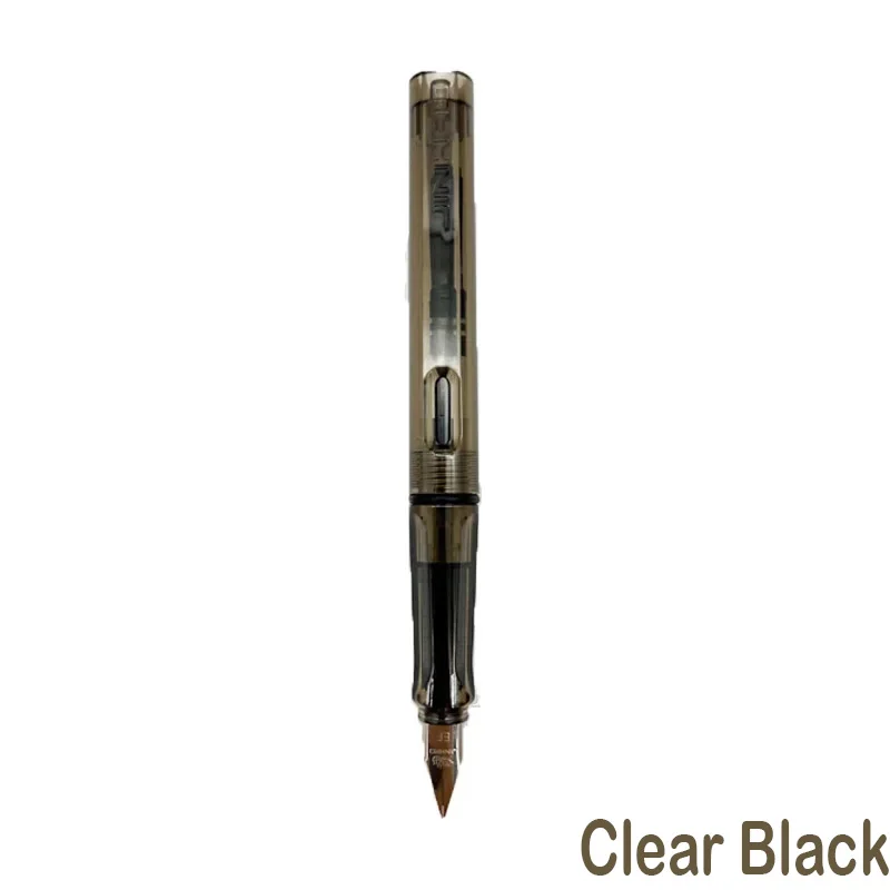 JINHAO 619 Fountain Pen Colorful Luxury F EF Nib Ink Pen Writing Calligraphy ink Pens Office School Supplies Stationery: Orange / F