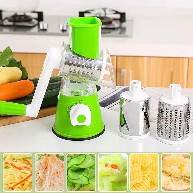 3 In 1 Multifunctional Manual Vegetable onion Cutter fruit Slicer Kitchen knives appliances tools cuisine Gadgets Accessories