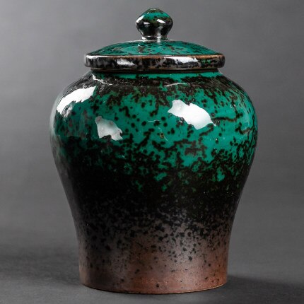 Large Tea Box Ceramic Crafts Tea Tanks Can Canister Collection Storage Container Tea Caddy Teaware Accessories Home Decor: 17