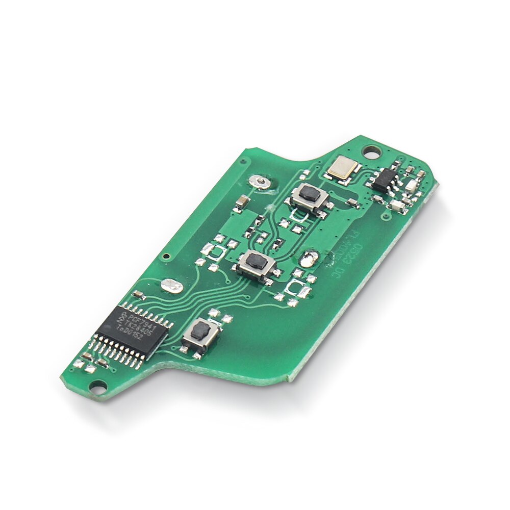 KEYYOU 2/3B FSK/ASK télécommande clé Circuit électronique pour Peugeot 207 307 407 408 308 pour Citroen Ce0523/Ce0536 avec ID46 PCF7961