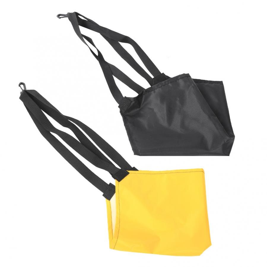 Swimming Resistance Belt Drag Parachute Swim Trainer Swimming Strength Training Harness Resistance Belt with Mesh Pocket