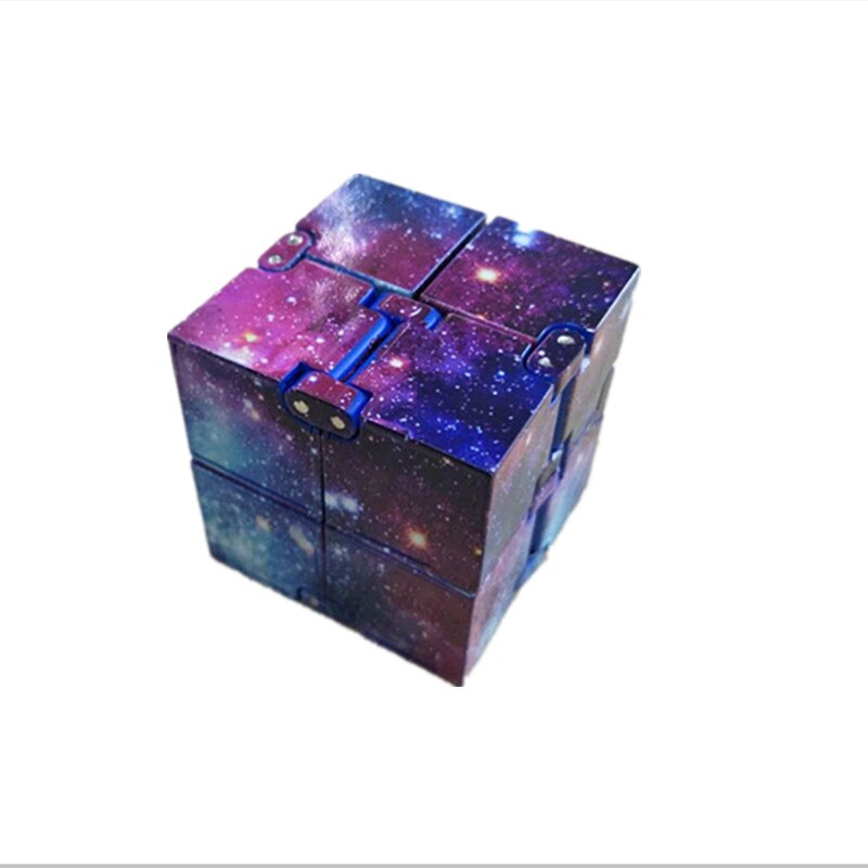 Lnfinite Cube Office Flip Cube Decompression Artifact Fingertip Cube Relieve Anxiety And Irritability Autism Toy: A7