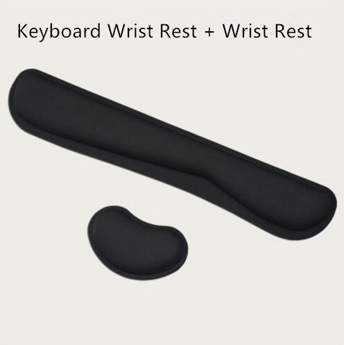 Mechanical keyboard wrist support hand pad Wrist Rest mousepad foam memory cotton: Gray