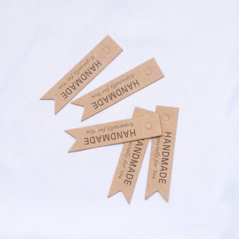 Étiquette décorative de bougie, autocollant de lettrage fait à la main, Kit de fabrication de bougies, étiquettes de vêtement pour bonbons, exquis, 10/20/50 pièces: Khaki-20PCS