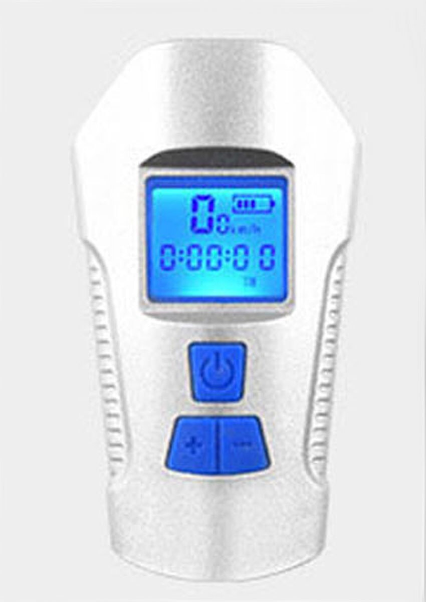 Bicycle headlight MTB mountain bike road bike USB charging light highlight flashlight bike accessories: white