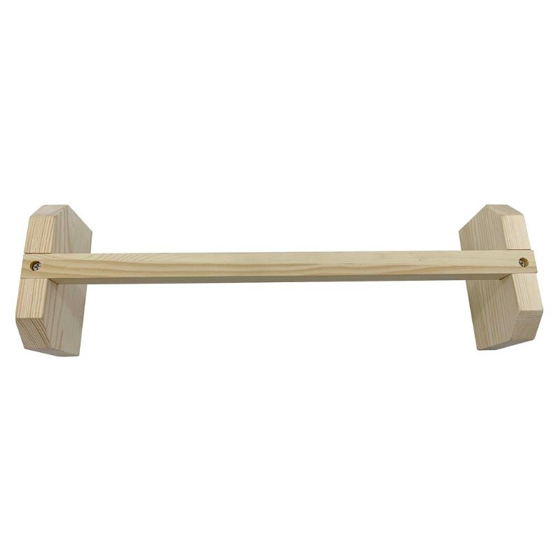 2 Stuks Sterke Houten Achtertuin Kip Baars Effen Roosting Bar Coop Broedmachine Speelgoed T5EB