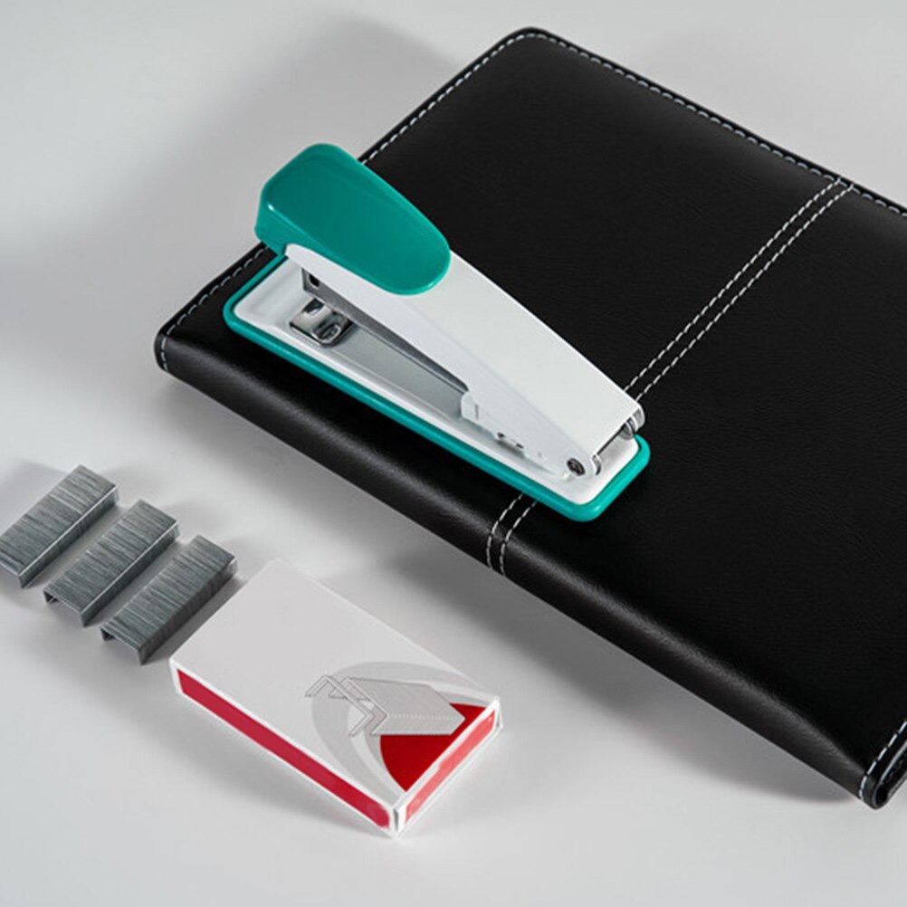 2Pcs Standard Staplers Metal Staplers for Desk School Office Home Stapler Stapling Tool