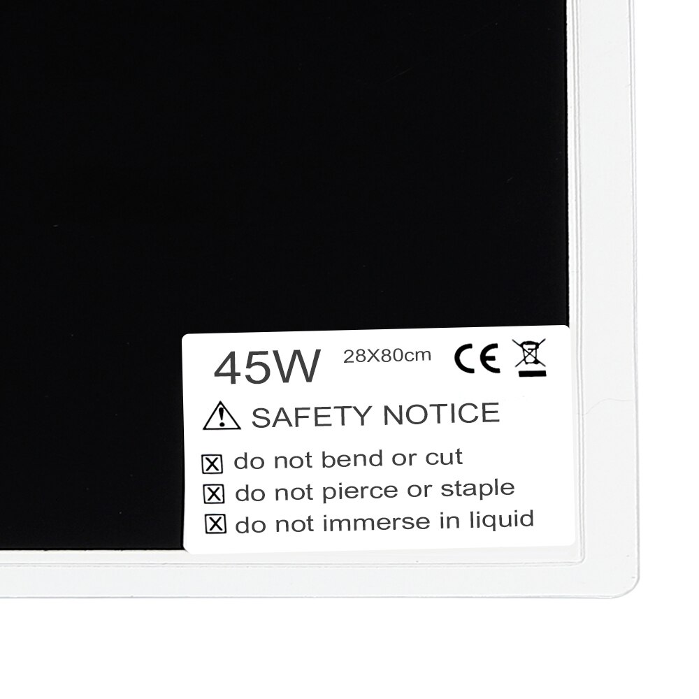 28*28Cm Terrarium Reptielen Warmte Mat 5-45W Klimmen Huisdier Verwarming Warm Pad Verstelbare Temperatuur Controller incubator Mat Gereedschap: 45W 80x28cm-EU-1