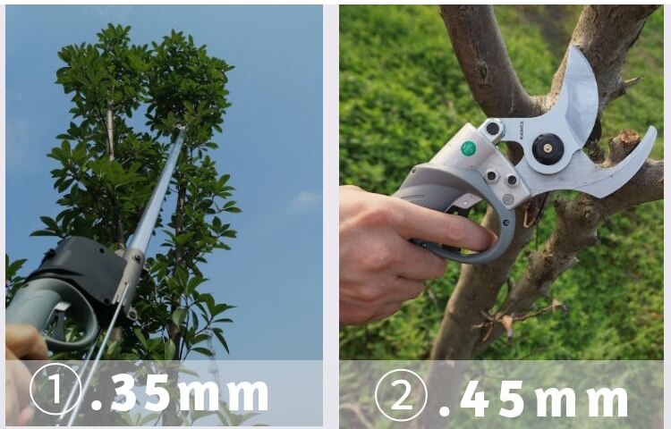 electric pole pruner long working hours long arm pruning shears(CE certificated imported battery)