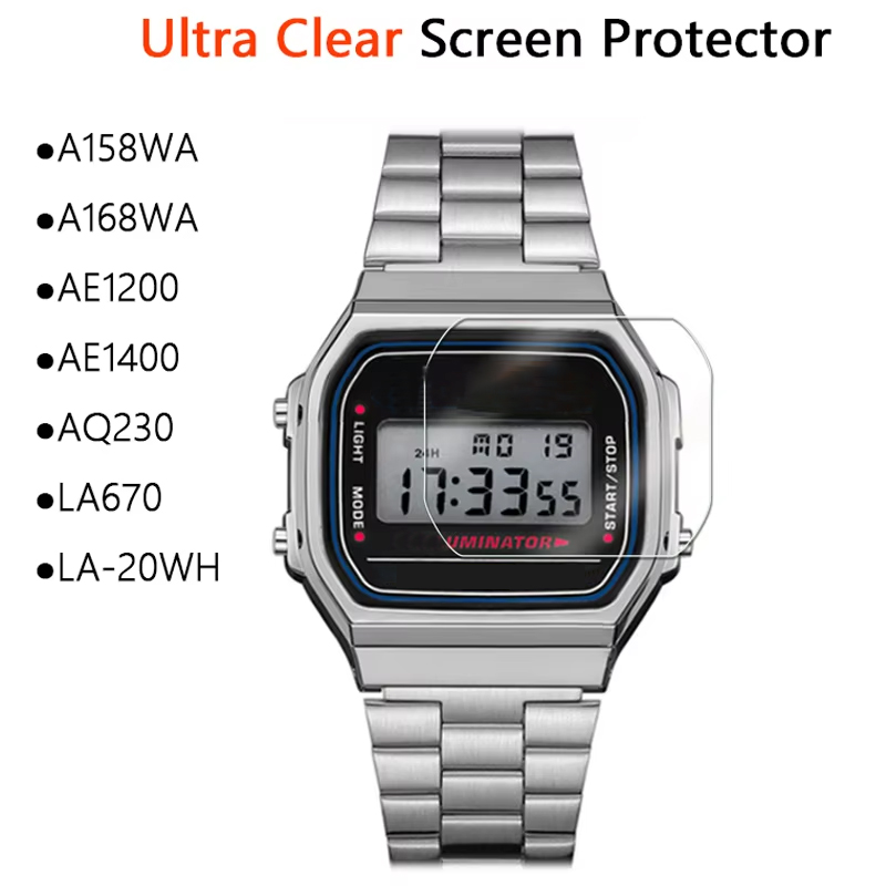 3PCS For A158WA A168WA AE1200 AE1400 AQ230 LA670 LA-20WH W800H-1AV B650WC B640WC Screen Protector PET Clear Film Not Glass