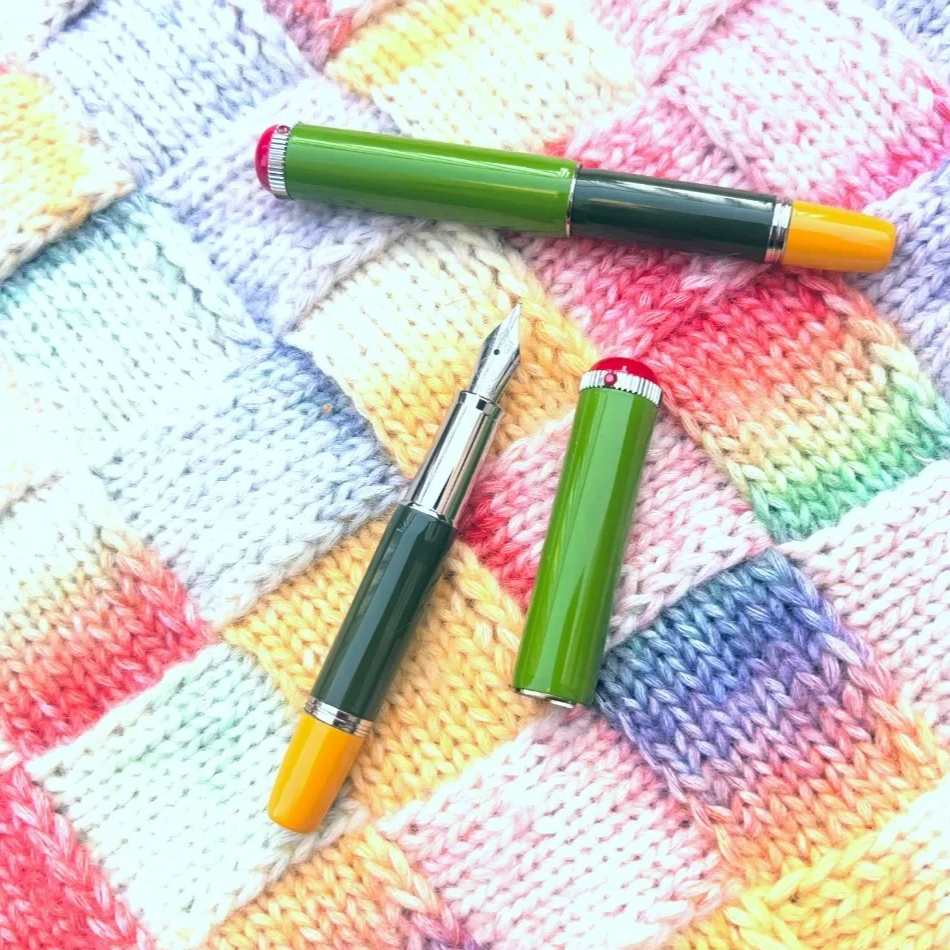 Hoohill Pico kieszeń mini Metalowy Kolorowy Pióro Wieczne Ostrze EF F M stalówka niemowlę czerwony czarny Pióro robić Atramentu Biznesowy Prezent dla Ucznia Artykuły Papiernicze