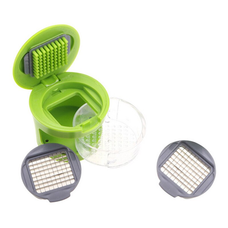 Mini garlic chopper multifunctional garlic slicer grid with frame