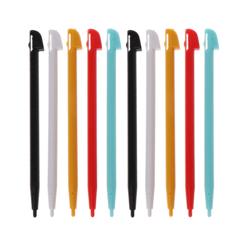10 Uds. De bolígrafo Stylus táctil para Nintendo Wii U WIIU, consola de mando de videojuegos