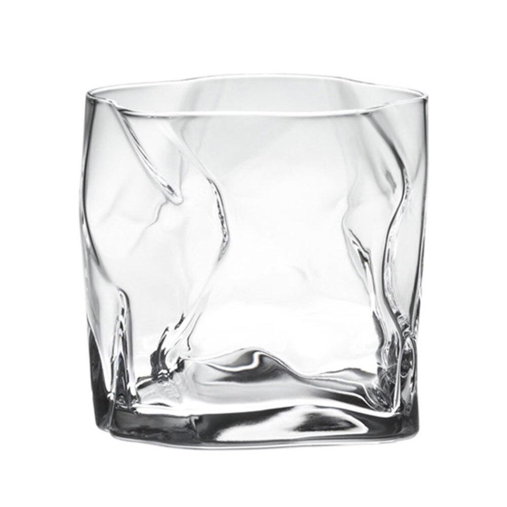 Chamvin edo skjære kopp japansk whisky glass vin cocktailglass krølle sammen papir bar stein kopp med tre eske skudd glass sett