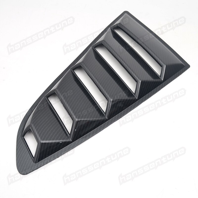 1 Pair OE Style Side Black Window Louvers Left & Right Side Fits For Mustang