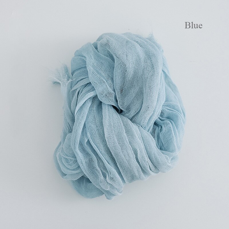 Achtergrond Doek Eenvoudige Effen Kleur Fotografie Achtergrond Doek Gaas Mousseline Doek Shoot Props Voor Voedsel Cosmetica: blue