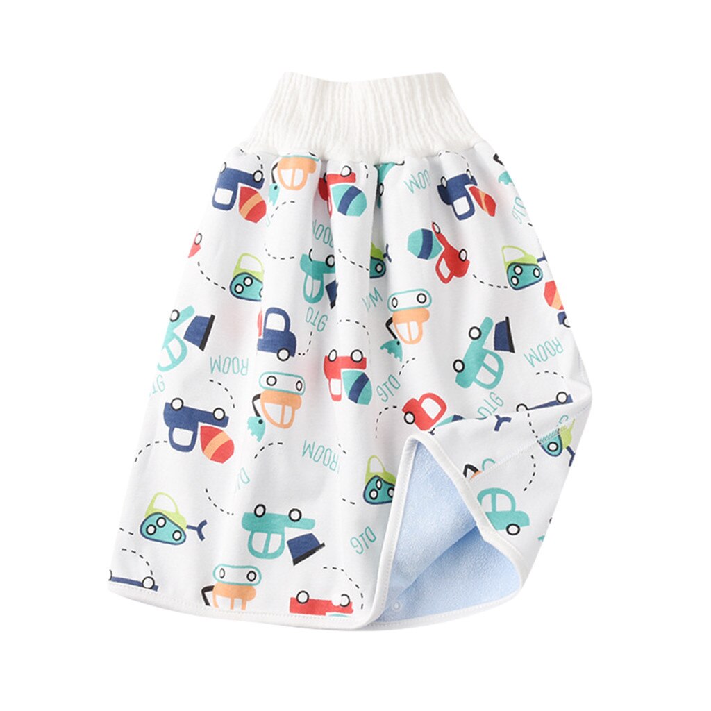 For CSV Cloth Diapers skirt Reusable Baby Diaper Skirt Shorts 2 in 1 Boy's Girl's Training Skirt diaper skirt Comfy: F / 4-8 Years