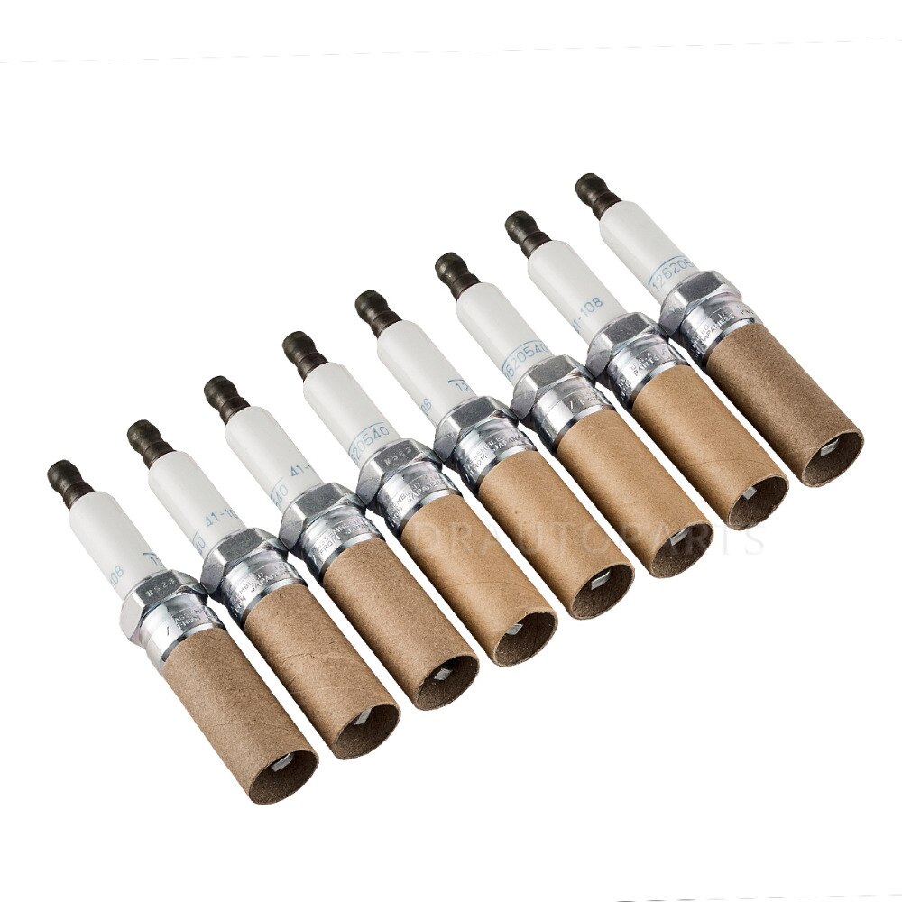 Iridium Spark Plug 8pcs 41-108 For Acdelco Buick Century Regal Lacrosse Chevrolet Camaro Malibu Blazer Pontiac 12620540